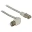 DeLock kabel RJ45 Cat.6A SSTP úhlový-rovný / 1 m
