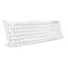 CONNECT IT CKB-3010-CS bílá / Bezdrátová klávesnice / nizkoprofilové klávesy / slim design / CZ + SK layout