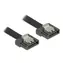 DeLock kabel SATA FLEXI 6 Gb/s 20 cm černá