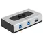 Delock přepínač USB 3.0 2 port / ruční obousměrný