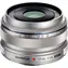 Olympus M. ZUIKO PREMIUM EW-M1718 stříbrná / 17mm / 1:1.8 (ekv. 34mm) pevný objektiv / celokovový 