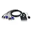 ATEN CS-22U / KVM switch CS-22U USB 2PC mini / 1 m