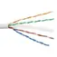 PremiumCord UTP CAT6 305m / TP kabel 4x2 / AWG24/7 / lanko / čistá měď / šedá