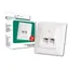 PremiumCord Zásuvka 2xRJ45 pod omítku, UTP Cat5e