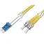 DIGITUS Fiber Optic Patch Cord, LC to ST Singlemode 09/125 µ, Duplex Length 3m