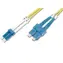 DIGITUS Fiber Optic Patch Cord, LC to SC Singlemode 09/125 µ, Duplex Length 10m