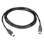 PremiumCord USB 2.0 kabel A-B, 2m barva černá