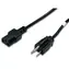 PremiumCord Kabel síťový 230V k počítači 2m s USA zástrčkou