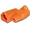 PremiumCord Kryt konektoru RJ45 - oranžová