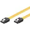 PremiumCord SATA III kabel s kovovou západkou 0.5m