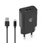 Nedis WCHAM213ABK Síťový adaptér 1x USB-A + datový kabel USB - Micro-USB 1 m černá 