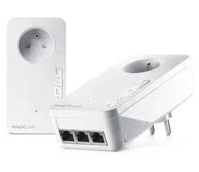Devolo Magic 2 LAN triple / Startovací sada / Powerline / G.hn / 2400 Mbps / 3x Gigabit LAN