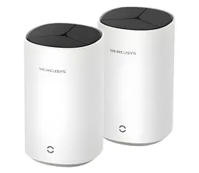 Mercusys Halo E85X (2-pack) / Wi-Fi 6 Mesh systém AX3000 / Dual-Band / 2.4GHz 574Mbps / 5GHz 2402Mbps