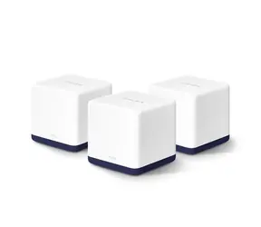 Mercusys Halo H50G(3ks) / Wi-Fi Mesh systém AC1900 / Dual-Band / 2.4GHz - 600Mbps / 5GHz - 1300Mbps / 3x GLAN