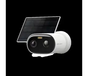 Mercusys MC410 KIT / Sada bezpečnostní kamery se solárním panelem / 2304 × 1296 / Wi-Fi / IP65 / noční vidění 10 m