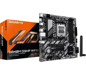 Gigabyte B840M D3HP WIFI6E / Základní deska / AM5 / B840 / 4x DDR5 / 1x GLAN / Wi-Fi 6E / mATX