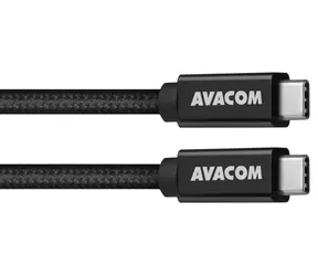 AVACOM Datový a nabíjecí kabel USB Type-C - USB Type-C černá / 100cm / 100W E-Mark / USB 3.2 Gen 2