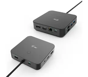 i-tec USB-C HDMI + Dual DP Docking Station / Dokovací stanice / PD 100W / 3x 4K / RJ-45