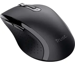 Trust Sura černá / Bezdrátová myš / pro praváky / 6 tlačítek / 1200 DPI / 2,4 GHz