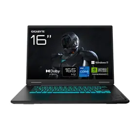 Gigabyte Gaming A16 CVHI3CZ894SH černá / Herní notebook / 16" WUXGA IPS 165Hz / Intel Core i7-13620H / 16GB DDR5