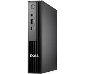 Dell Pro Micro QCM1255 černá / Mini PC / AMD Ryzen 5 PRO 8500GE 3.4/5.0 GHz / 16 GB DDR5 / 512 GB SSD / AMD Radeon 740M 
