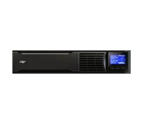Fortron UPS CHAMP 3K / Záložní zdroj / rack 2U / 3x Schuko / 3000 VA / 2700 W / online
