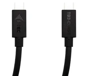 i-tec Thunderbolt 3 Class Cable černá / Datový kabel / 150 cm / 40 Gbps / 100W Power Delivery / USB-C