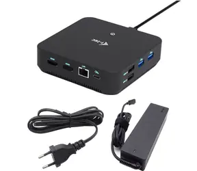 i-tec USB-C DP Dual HDMI Docking Station / Dokovací stanice / 2× HDMI 2.0 + 1× DisplayPort 1.4 / Power Delivery 100 W