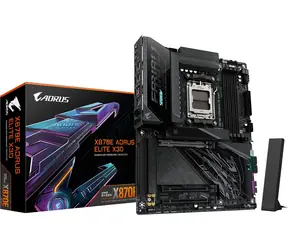 Gigabyte X870E AORUS ELITE X3D / Základní deska / AMD X870E / DDR5 / SATA III RAID / USB / 5GLAN / M.2 / sc.AM5 / ATX