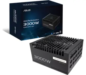 Asus Pro WS 3000W Platinum / Napájecí zdroj / 3000 W / ATX 3.1 / 80 PLUS Platinum / Fully Modular