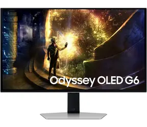 27" Samsung Odyssey OLED G6 stříbrná / Monitor / OLED / 2560x1440 / 240Hz / 0,03ms / 1000000:1 / 250 cd/m2 / HDMI + DP