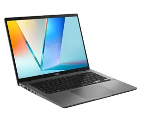 ASUS Vivobook S14 OLED šedá / Notebook / 14" WUXGA / AMD Ryzen AI 7 445 2.0GHz / 16GB / 512GB SSD / AMD Radeon 840M