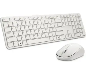 Dell KM526 bílá / Set bezdrátové klávesnice a myši / CZ/SK layout / USB přijímač 2.4GHz / 6000 DPI