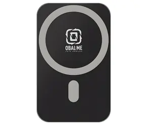 OBAL:ME MagNetix Plate černá / Nabíjecí držák do auta / 15W / MagSafe / do ventilace