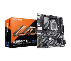 GIGABYTE B860M E / Základní deska / B860M / LGA1851 / 2x DDR5 / PCIEx16 / GLAN / mATX