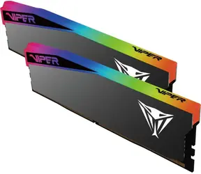 Patriot Viper Elite 5 Ultra RGB 64GB (2x32GB) 6000MHz černá / DIMM / DDR5 / CL28 / On-Die ECC / Unbuffered