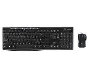 Logitech Wireless Combo MK270 černá / Bezdrátová sada klávesnice a myši / IT verze