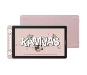 Huion Kamvas 13 růžová / Grafický tablet / 293.76 x 165.24 mm / 5080 LPI / 8192 úrovní tlaku / USB-C