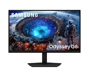 27" Samsung Odyssey G8 LS27HG806EFXEN černá / Monitor / IPS / 5K 5120x2880 / 360Hz / 1ms / HDMI 2.1 + DP 2.1