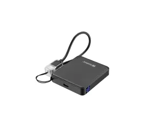 Sandberg Nano Powerbank 5000 černá / Powerbanka / 5 000 mAh / PD 20W / 2x USB-C