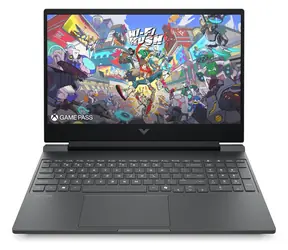 HP Victus 15-fa2002ncx stříbrná / Herní notebook / 15.6" FHD 144Hz / Intel Core i5-13450HX 4.6GHz / 16GB DDR5