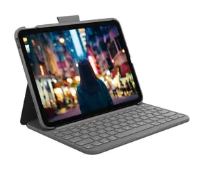Logitech Slim Folio / Pouzdro s klávesnicí / pro Apple iPad 10. generace (2022)