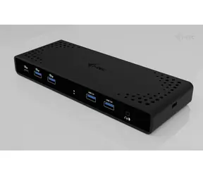 i-tec Universal Dual 4K CADUA4KDOCKPDB / Dokovací stanice / 2x HDMI / 2x DisplayPort / 4K 60Hz / Power Delivery 85W