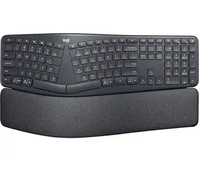 Logitech ERGO K860 for Business černá / Bezdrátová klávesnice / Ergonomická / Bluetooth / 2.4 GHz