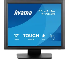 17" iiyama ProLite T1731SR-B2S černá / Dotykový monitor / TN / 1280x1024 / 250 cd/m2 / IP54 / HDMI+DP+VGA / repro