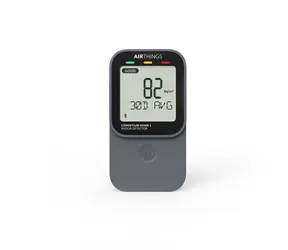 Airthings Corentium Home 2 / Detektor radonu / 0–9 999 Bq/m3 / teplota a vlhkost / LCD / 2× AA