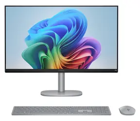 HP OmniStudio X 27-cs1013nc stříbrná / Počítač All-in-One / 27" 4K UHD / Intel Core Ultra 7 258V / 32GB / 2TB SSD