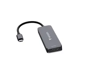 Verbatim USB-C Essentials Multiport Hub 4 Port šedá / USB hub / HDMI 4K 30Hz / USB-A 3.2 Gen 1 / USB-A 2.0 / PD 100W