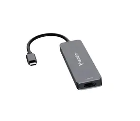 Verbatim USB-C Essentials Multiport Hub 6 Port šedá / USB-C hub / HDMI 4K/30Hz / USB-A 3.2 Gen 1 / SD+microSD / PD 100W