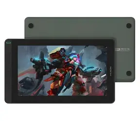 Huion Kamvas 13 zelená / Grafický tablet / 293.76 x 165.24 mm / 5080 LPI / 8192 úrovní tlaku / USB-C